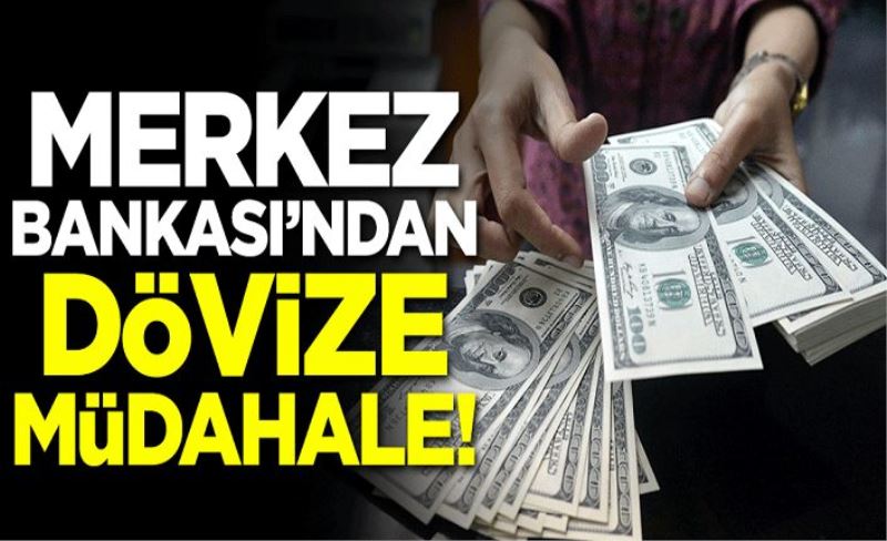 Merkez Bankası'ndan dövize bir müdahale daha!