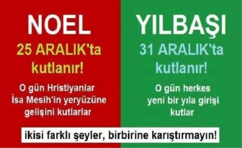 Mevlit Kandili vs. Noel vs. Yılbaşı