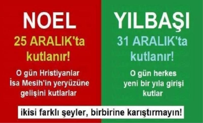 Mevlit Kandili vs. Noel vs. Yılbaşı