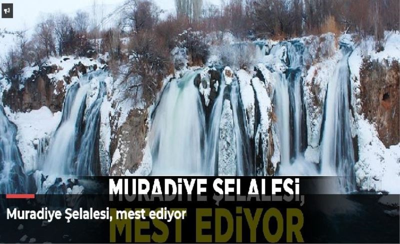 Muradiye Şelalesi, mest ediyor