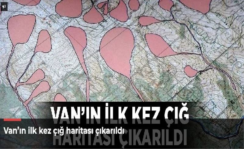 Van’ın ilk kez çığ haritası çıkarıldı