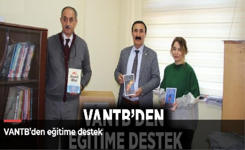 VANTB’den eğitime destek