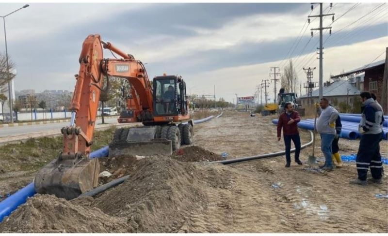 VASKİ, Tuşba'da su hatlarını yeniliyor