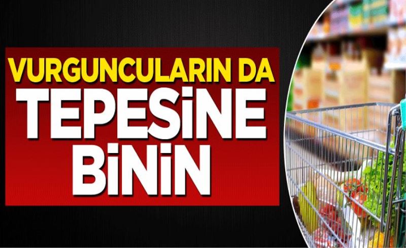 Vurguncuların da tepesine binin