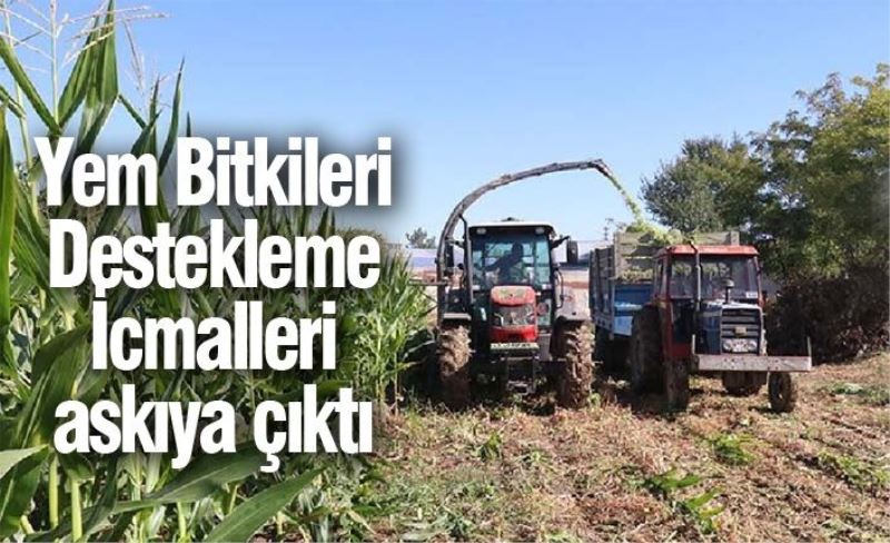 Yem Bitkileri Destekleme İcmalleri askıya çıktı