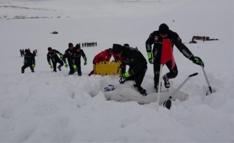 Abalı’daki tatbikat nefes kesti