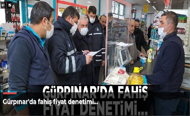 Gürpınar'da fahiş fiyat denetimi…