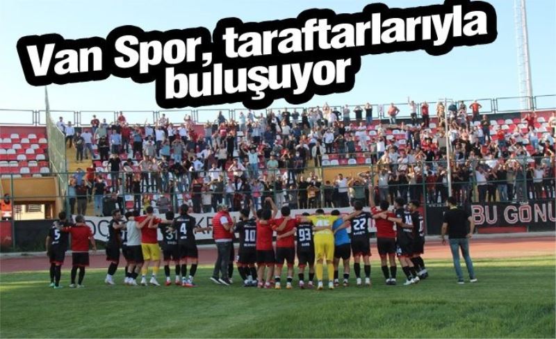 Van Spor, taraftarlarıyla buluşuyor