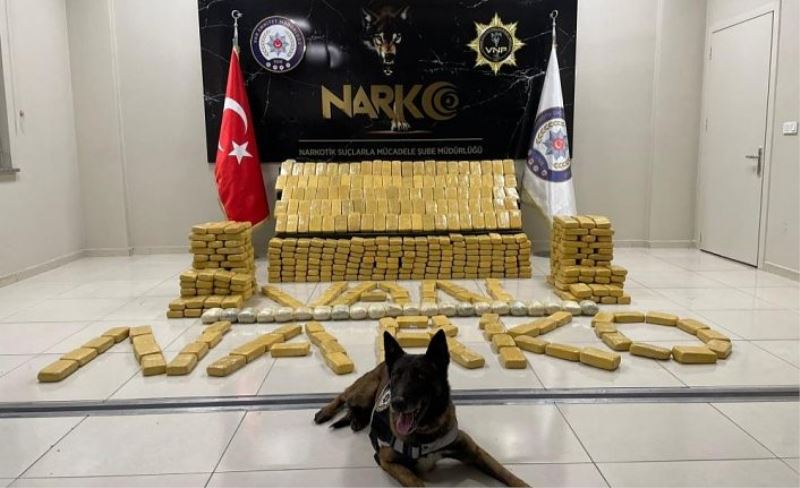 Van’da 347 kilo eroin ele geçirildi