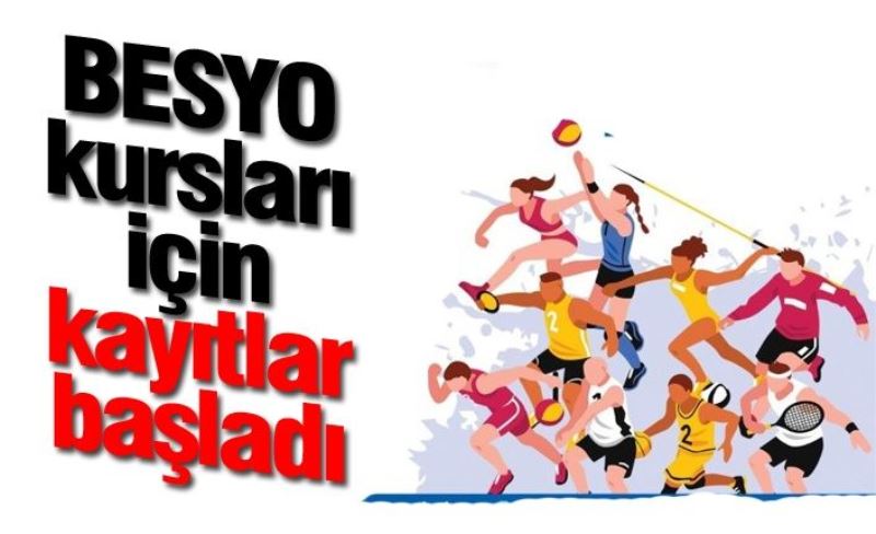 BESYO kursları için kayıtlar başladı