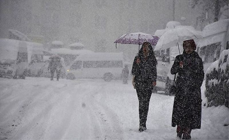 Meteorolojiden yoğun kar yağışı, çığ, buzlanma ve don uyarısı