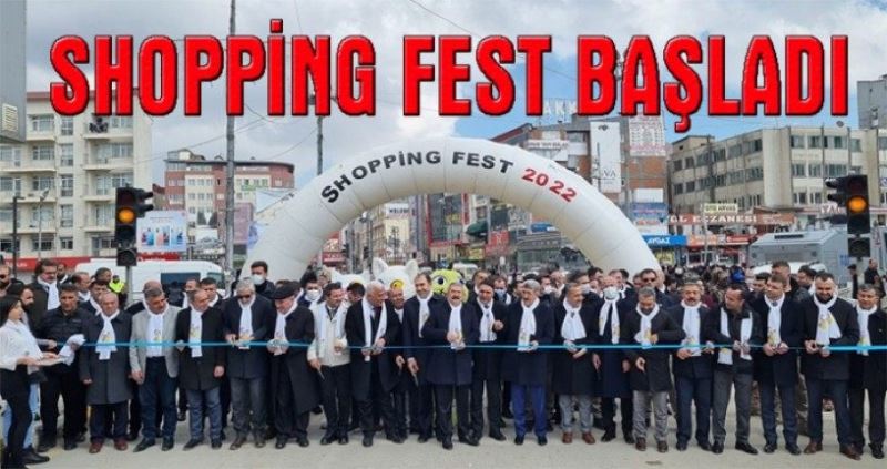 Van’da altıncısı düzenlenen Shopping Fest  start aldı