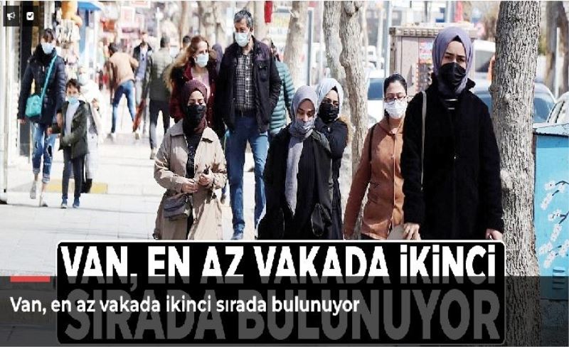 Van, en az vakada ikinci sırada bulunuyor