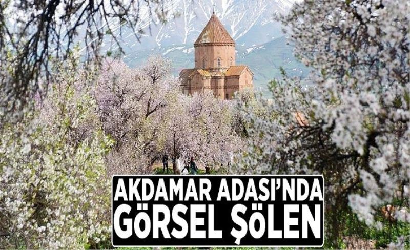 Akdamar Adası’nda görsel şölen...