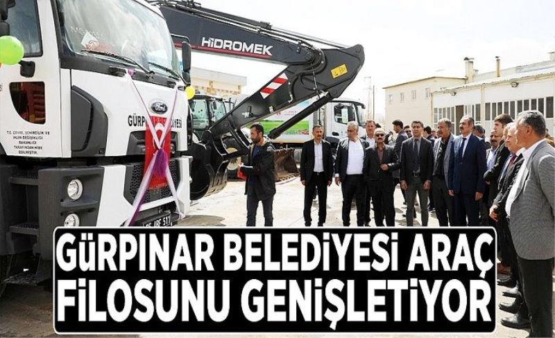 Gürpınar Belediyesi araç filosunu genişletiyor