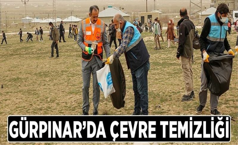 Gürpınar’da 200 bin metrekarelik alanda çöp temizliği…