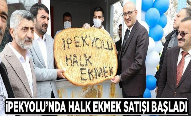 İpekyolu’nda halk ekmek satışı başladı