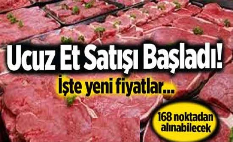 Ucuz et satışı başladı: İşte fiyatlar