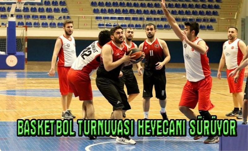 Van'da kurumlar arası basketbol turnuvası...