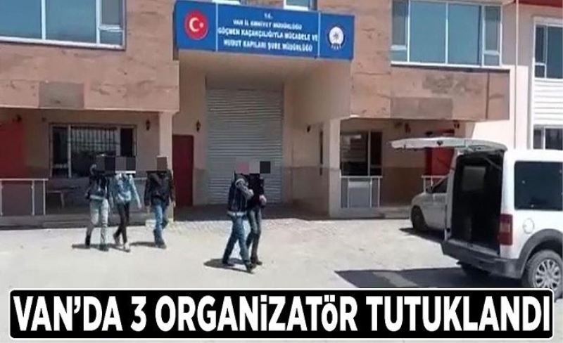 Van’da 3 organizatör tutuklandı