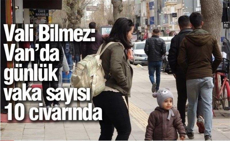 Van’da günlük vaka 10’a düştü