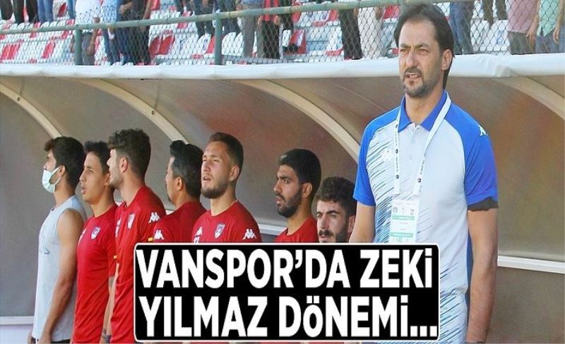 Vanspor’da Zeki Yılmaz dönemi…