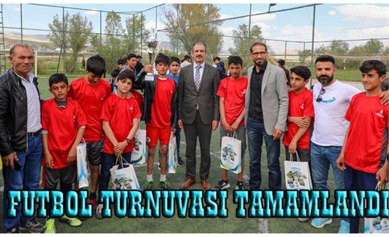 Gürpınar’daki futbol turnuvası tamamlandı