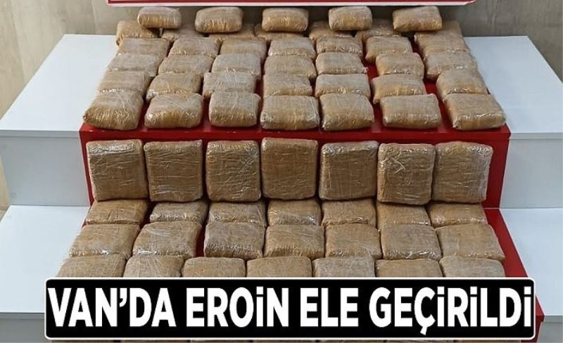 Van’da eroin ele geçirildi