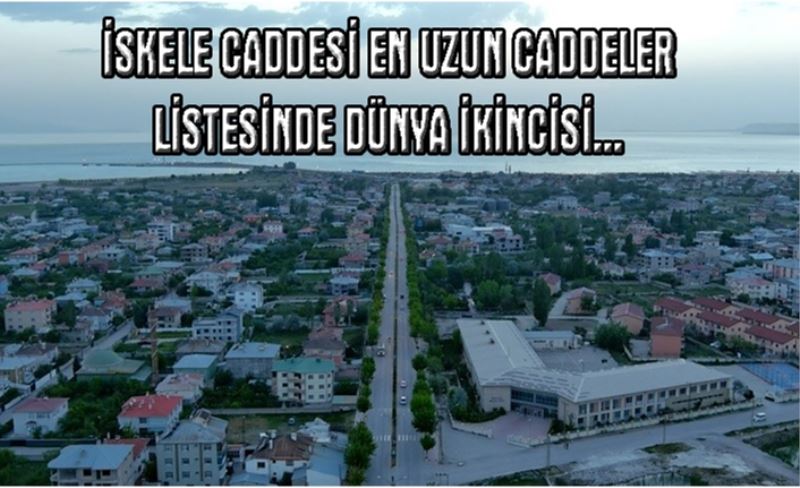 İskele Caddesi en uzun düz caddeler listesinde dünya ikincisi...
