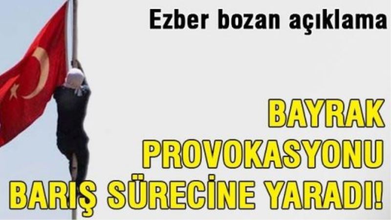 Ahmet Ay: Bayrak provokasyonu barış sürecine yaradı