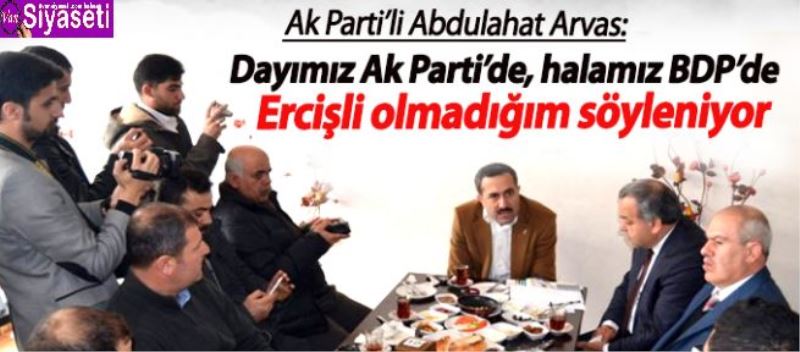 AK Parti Erciş Belediye Başkan Adayı Abdulahat Arvas Basınla Kahvaltıda Bir Araya Geldi
