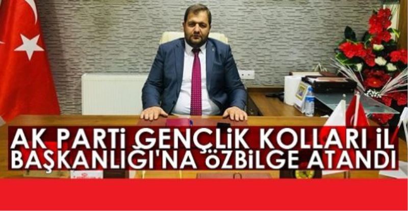 AK Parti Gençlik Kolları Van İl Başkanlığı’na Özbilge atandı