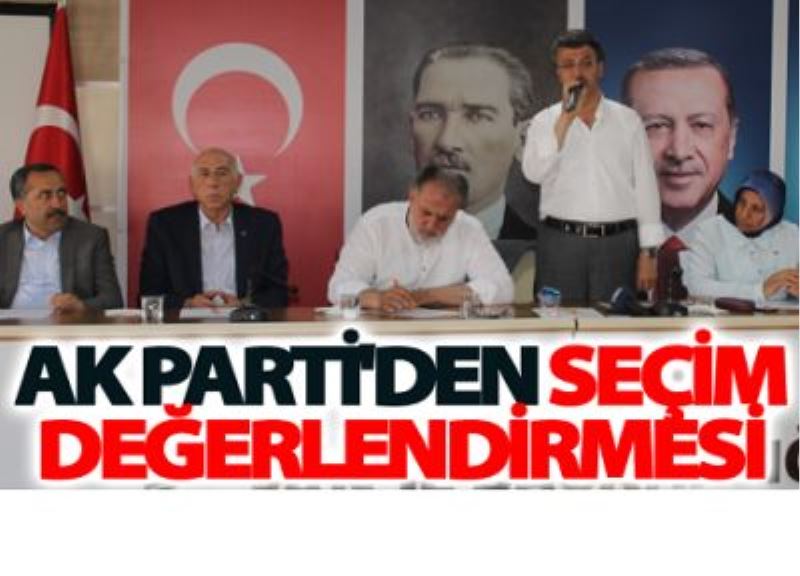 Ak Parti heyeti seçimi masaya yatırdı