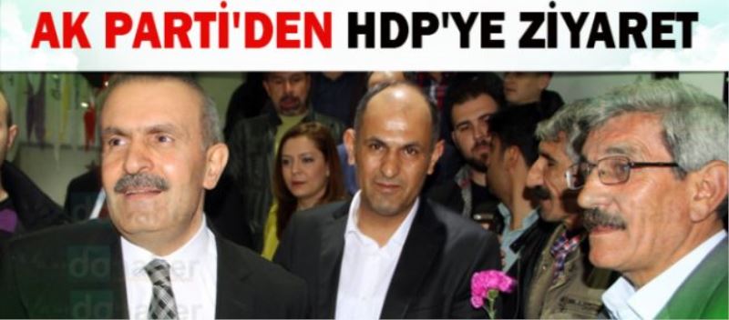 Ak Partiden HDPye Ziyaret