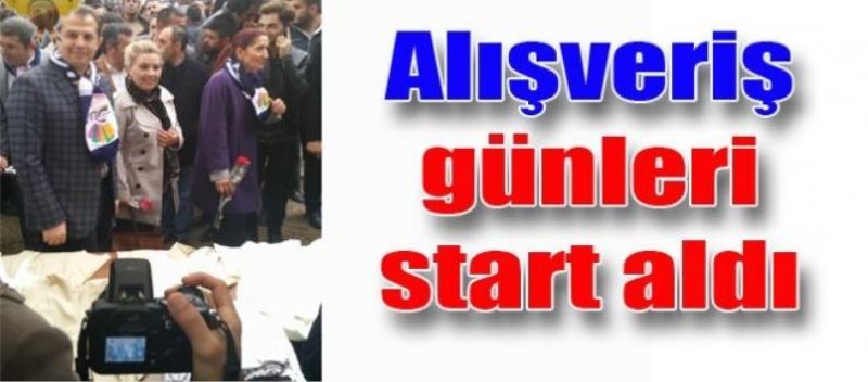 Alışveriş günleri start aldı