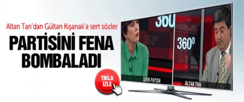 Altan Tan canlı yayında partisini eleştirdi!