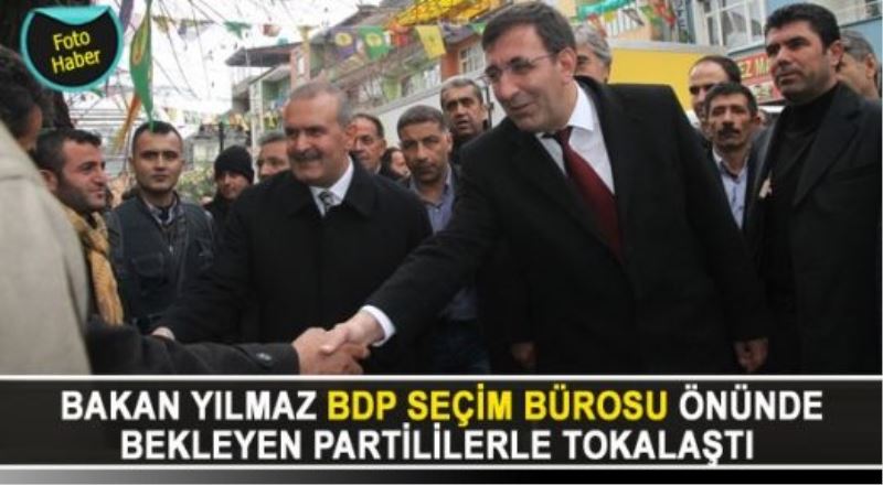 Bakan Cevdet Yılmaz Van