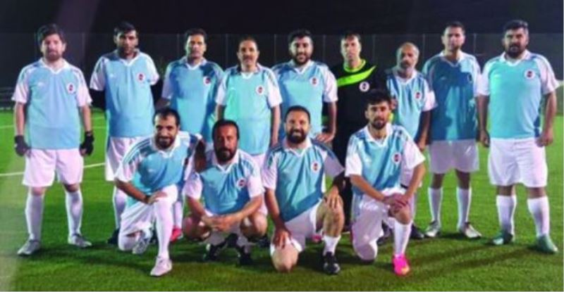 Basınspor ve VEDAŞ arasında dostluk futbol karşılaşması…