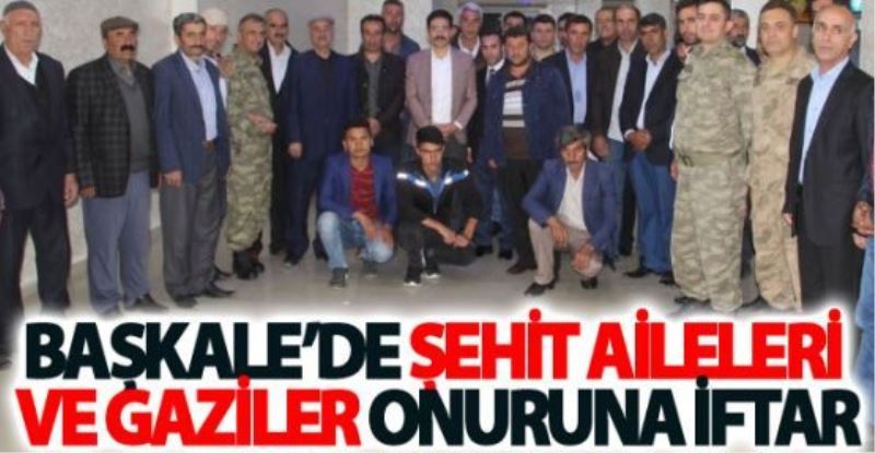 Başkale’de şehit aileleri ve gaziler onuruna iftar