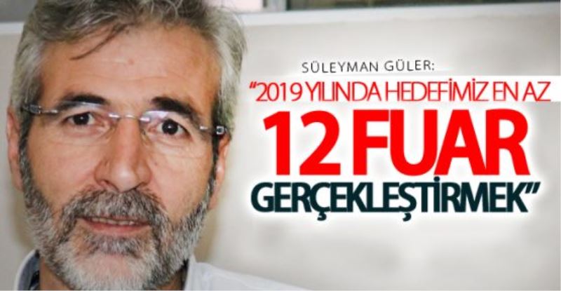 Başkan Güler’den fuarlar değerlendirmesi