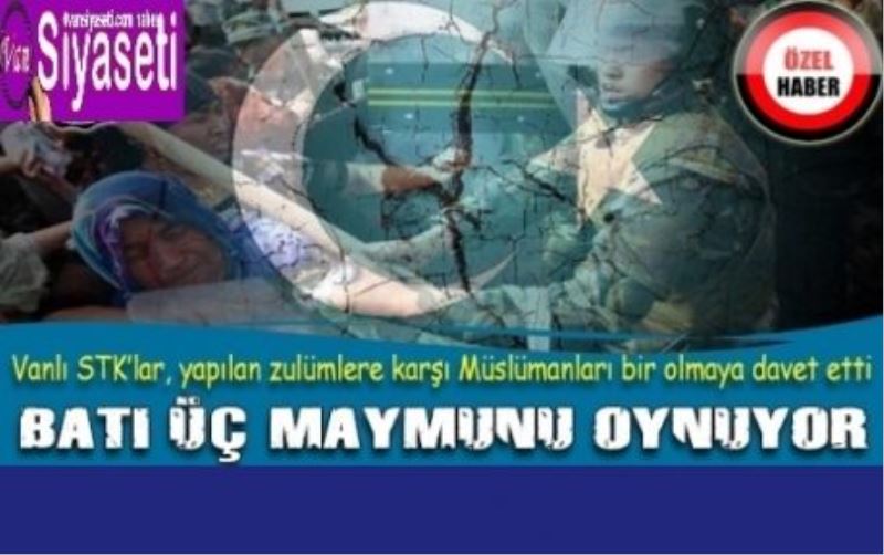 Batı Üç Maymunu Oynuyor