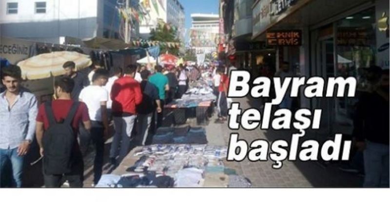 Bayram telaşı başladı