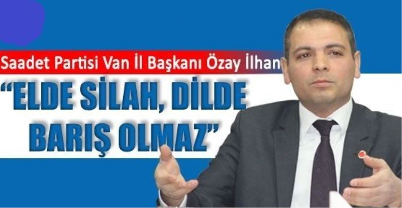 “Bu aşağılıkça işlerin bir kenara bırakılması gerekir”