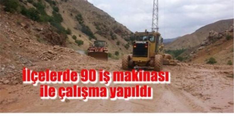 Büyükşehir Belediyesi, sel felaketine duyarsız kalmadı