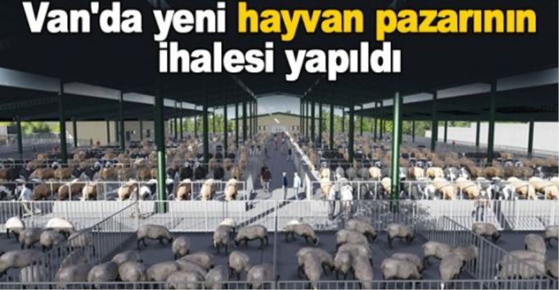 Büyükşehir, canlı hayvan pazarı ihalesini yaptı