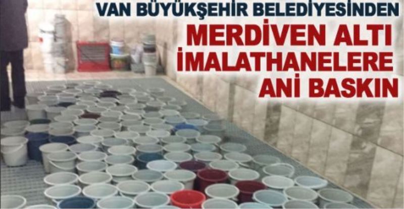 Büyükşehir, sağlıksız ürünleri imha etti