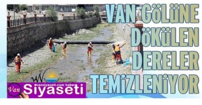 Büyükşehir’den dere ve kanal temizliği…