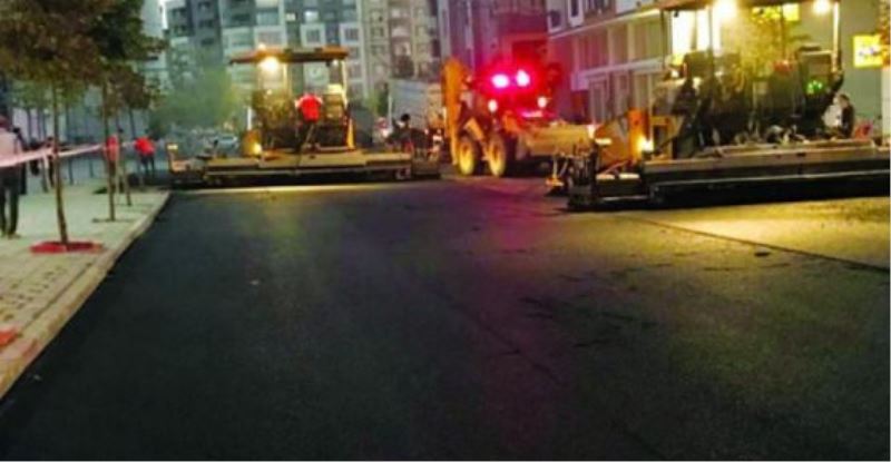 Büyükşehir’den, Suvaroğlu Caddesi’ne sıcak asfalt…