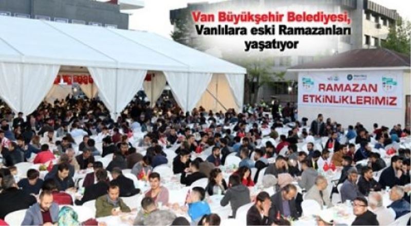 Büyükşehir’in Ramazan etkinlikleri renkli geçiyor