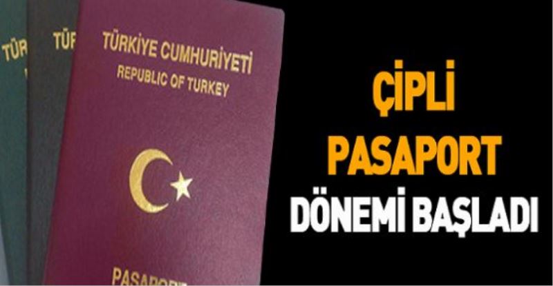 Çipli pasaport dönemi başladı